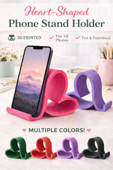 Heart Phone Stand | 3D Printed Minimalist Desk Decor Holder