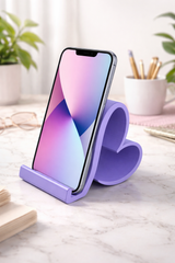 Heart Phone Stand | 3D Printed Minimalist Desk Decor Holder