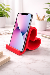 Heart Phone Stand | 3D Printed Minimalist Desk Decor Holder