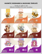 Fall & Winter Bookmark Bundle: 50+ Printable Designs (Digital Download)