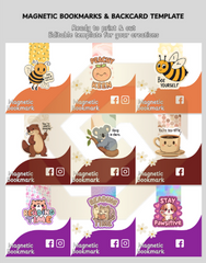 Fall & Winter Bookmark Bundle: 50+ Printable Designs (Digital Download)