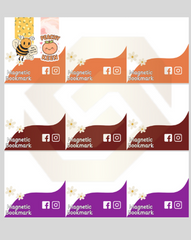 Fall & Winter Bookmark Bundle: 50+ Printable Designs (Digital Download)