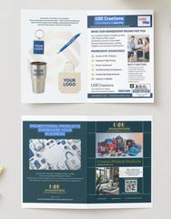 Customized Premium 4-Sided Booklet Flyer