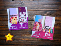 Affirmation Magnetic Bookmark: Funny Positive Quote for Book Lovers