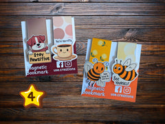 Affirmation Magnetic Bookmark: Funny Positive Quote for Book Lovers