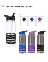 24 oz. TritanTM Grip Water Bottle (TSB1280WL)
