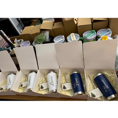 Personalized 20oz Stainless Steel Tumbler with Straw