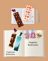 Fall & Winter Bookmark Bundle: 50+ Printable Designs (Digital Download)