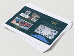 Customized Premium 4-Sided Booklet Flyer