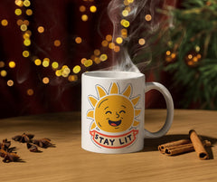 Funny Affirmation Coffee Mug: Humorous Positive Quotes, Self-Care Gift